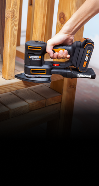 20V Power Share Sandeck 5-in-1 Multi-Sander | WORX