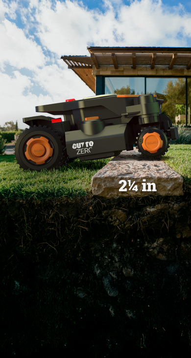 Landroid Vision Cloud 4WD 1/4 Acre Robotic Lawn Mower | Worx