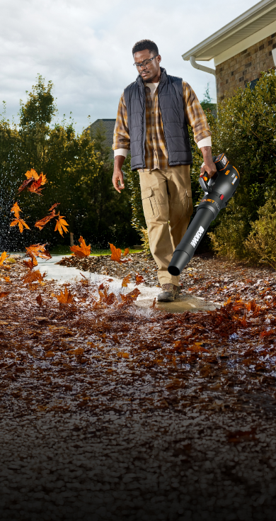 40 V 780 CFM 190 MPH brushless QuietTech leaf blower | Worx
