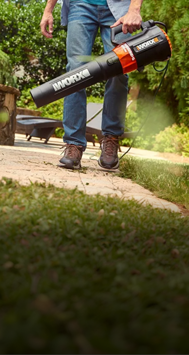 ベジット TURBINE 800 Electric Leaf Blower - WG521 | WORX
