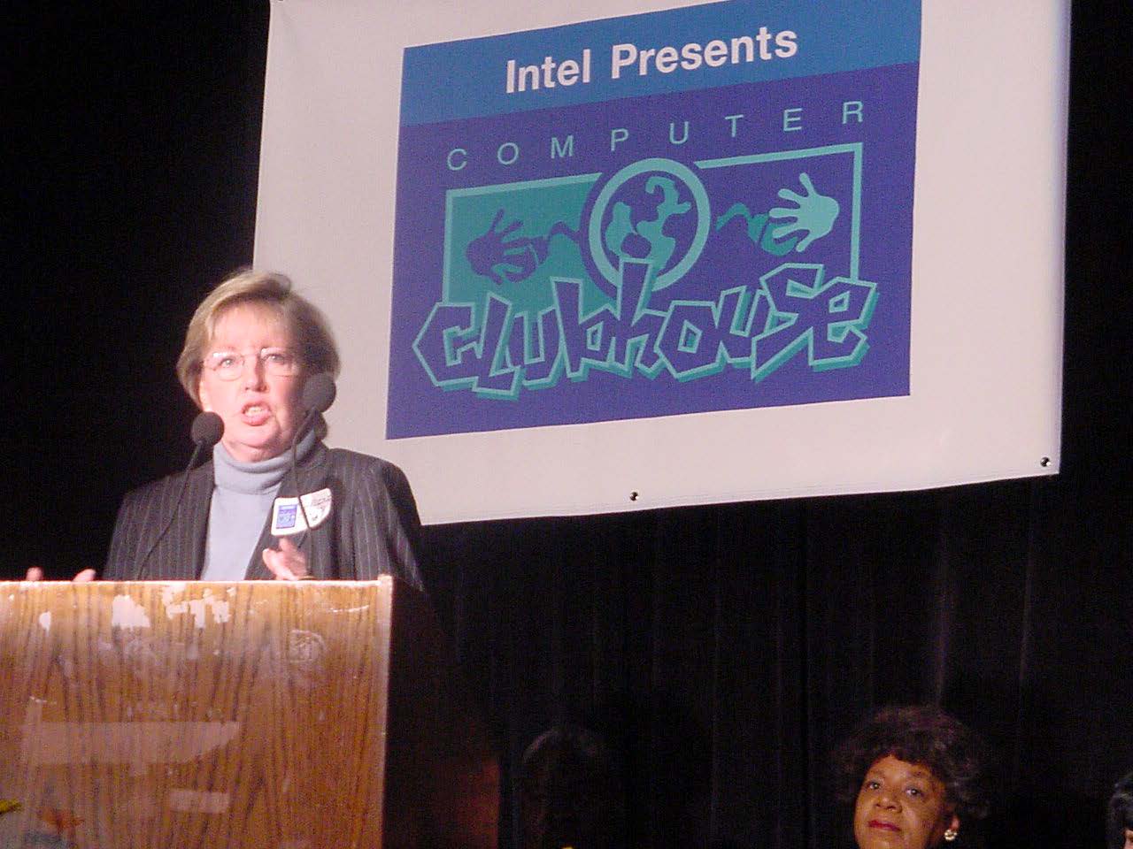 Carlene Ellis, vice president for education at Intel, oversaw the company's involvement with the Computer Clubhouse Network. She said of the project, "Technology access is just the first step in bridging the digital divide, not the end solution."