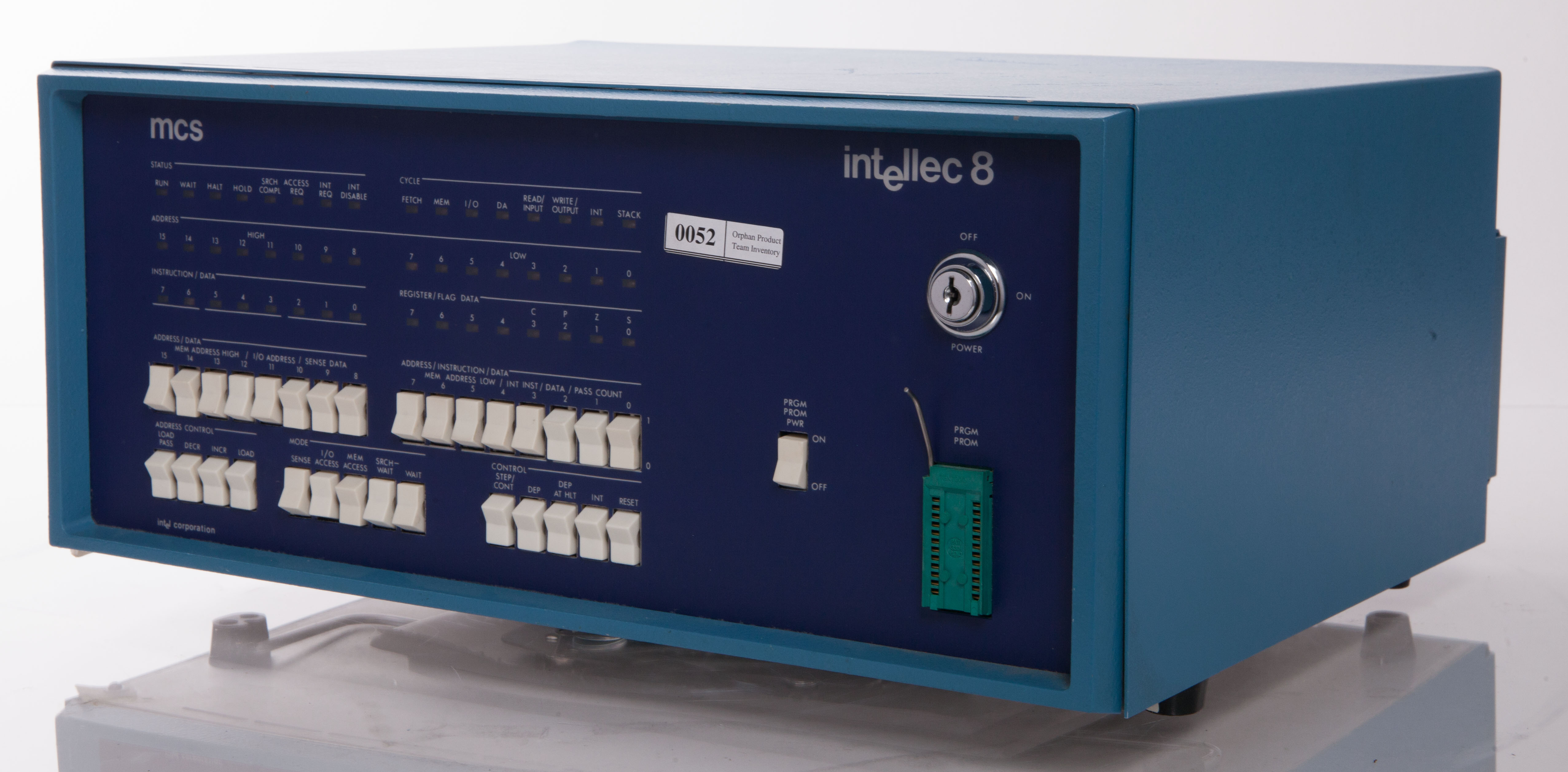 The Intellec 4, 8 and 4/40 — for use with the 4004, 8008, and 4040 processor, respectively — were nearly identical to one another aside from the processor inside the device.