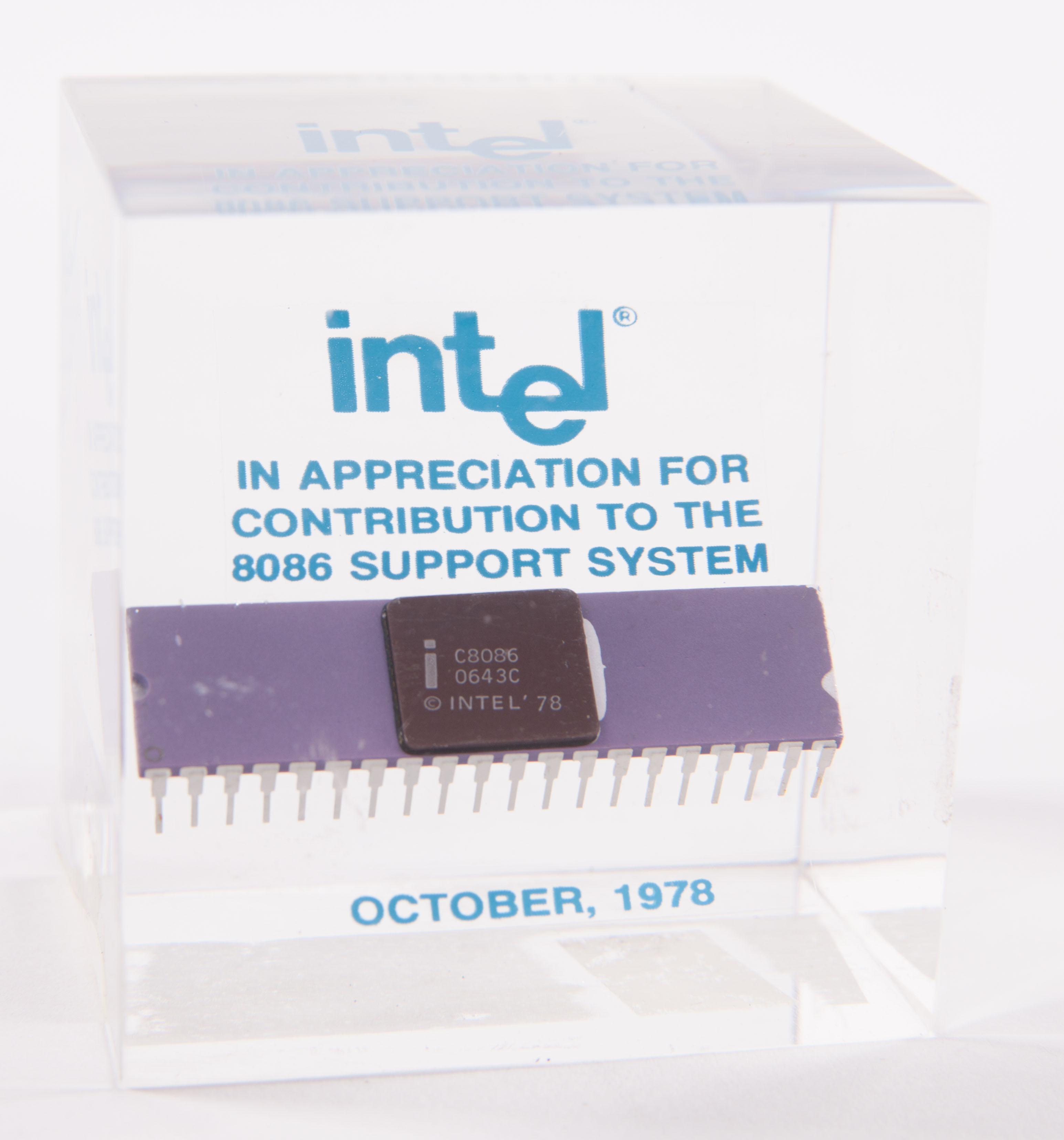 Twenty-five years after the 8086 microprocessor gave rise to the x86 architecture, Intel sold its one-billionth x86 microprocessor. 