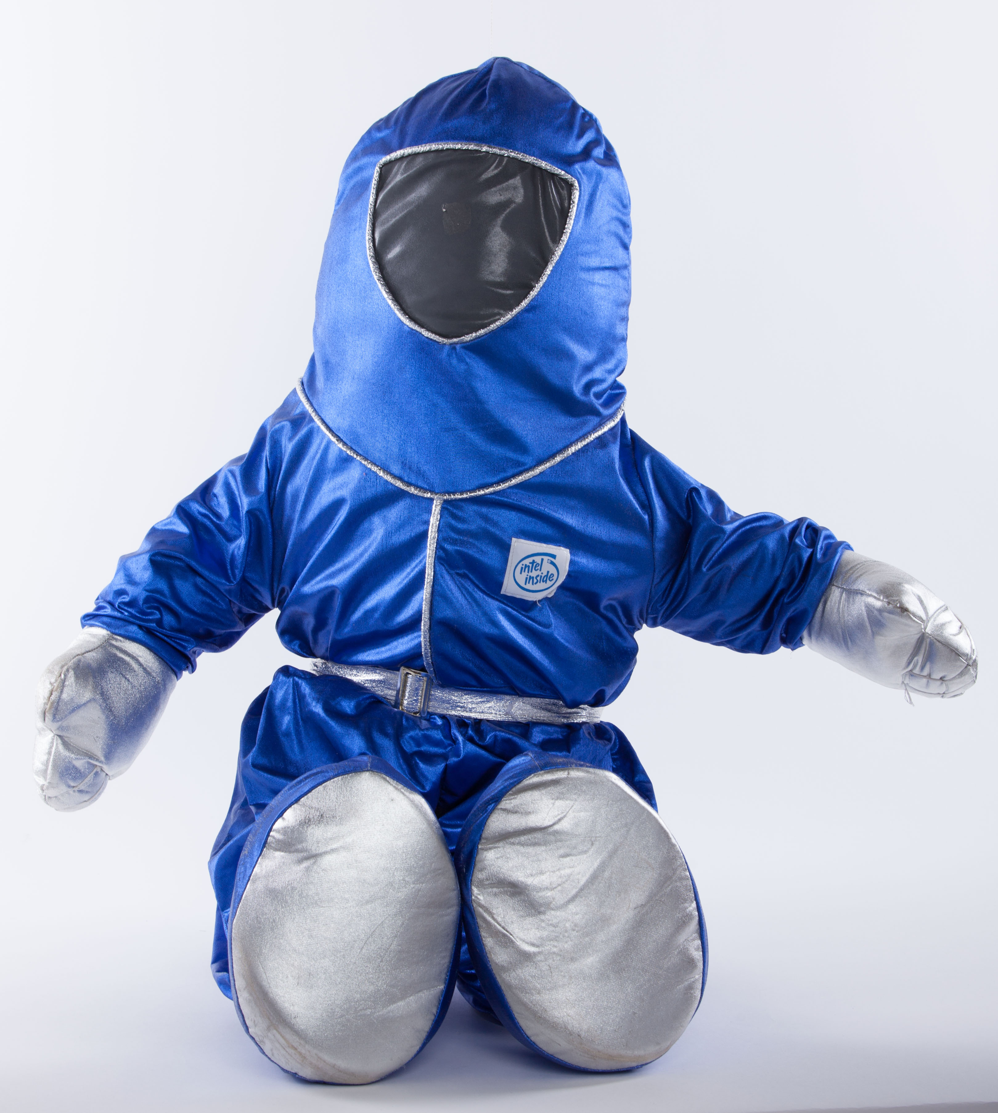 The first commercial to feature the Bunny People advertised the Pentium MMX processor, but the Bunny People would become enduring icons of Intel itself, turning up in more ads, live events and toys like this stuffed doll. 