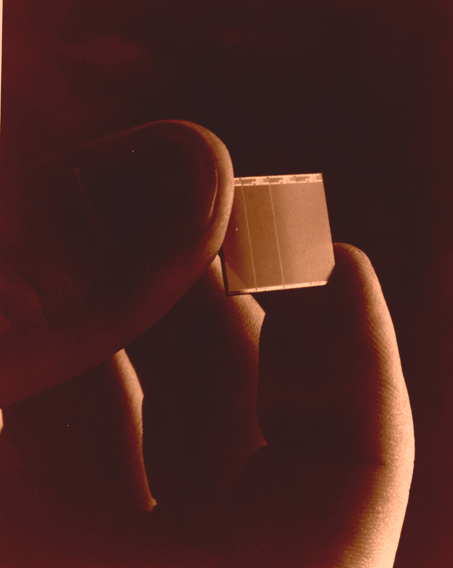 In bubble memories, a thin film of magnetic material protected small magnetized areas, known as bubbles or domains, which each stored one bit of data.