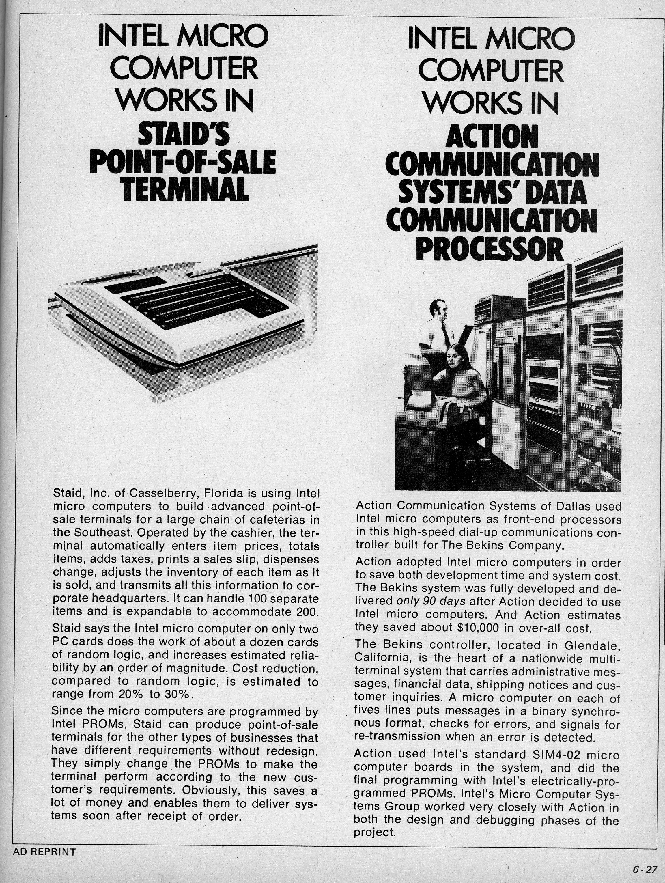 The Intel Micro Computer Works