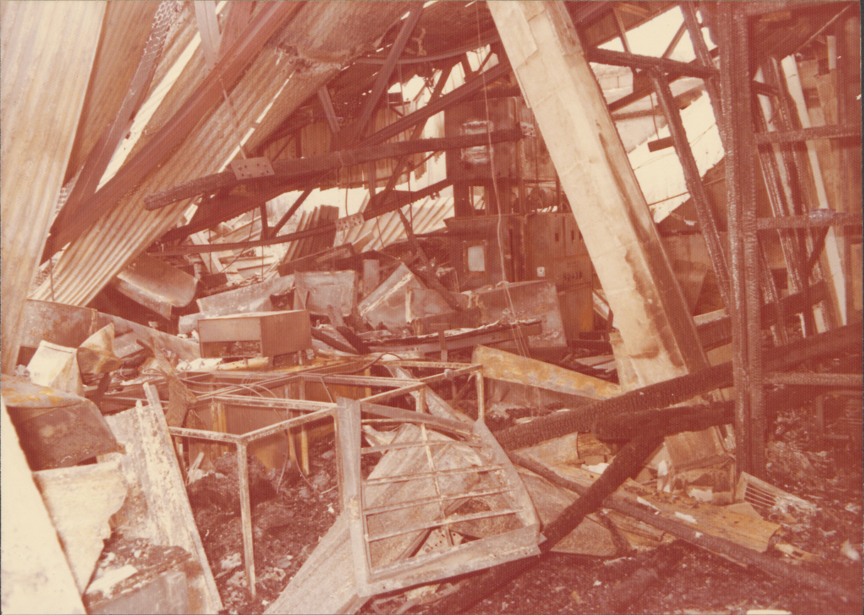 Rebuilding the facility was a challenge, but much of the destroyed equipment was hard to procure, especially in a hurry, presenting another challenge. 