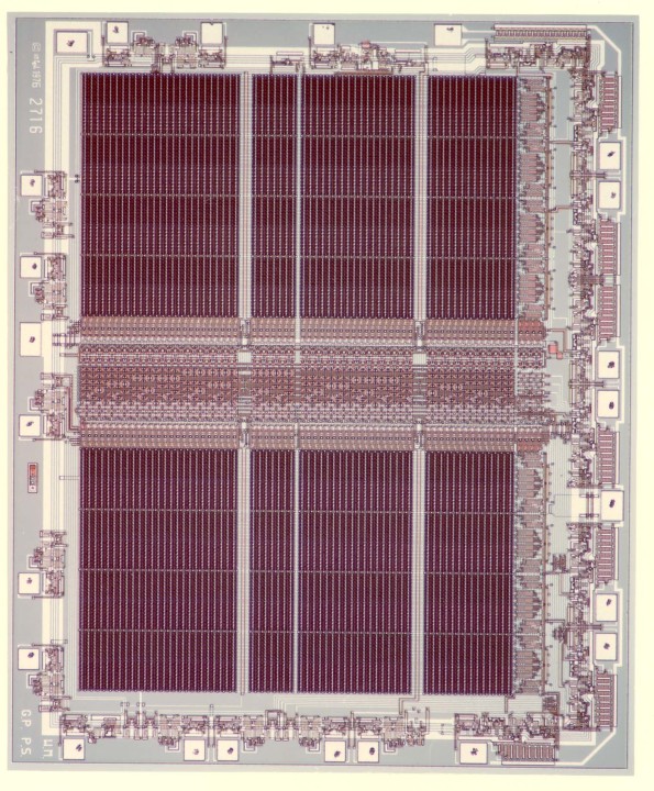 The 2716 was built on a conceptual breakthrough Intel had developed in 1975, but beefed up its capacity to 16 kilobytes, allowing for a much wider range of applications. 