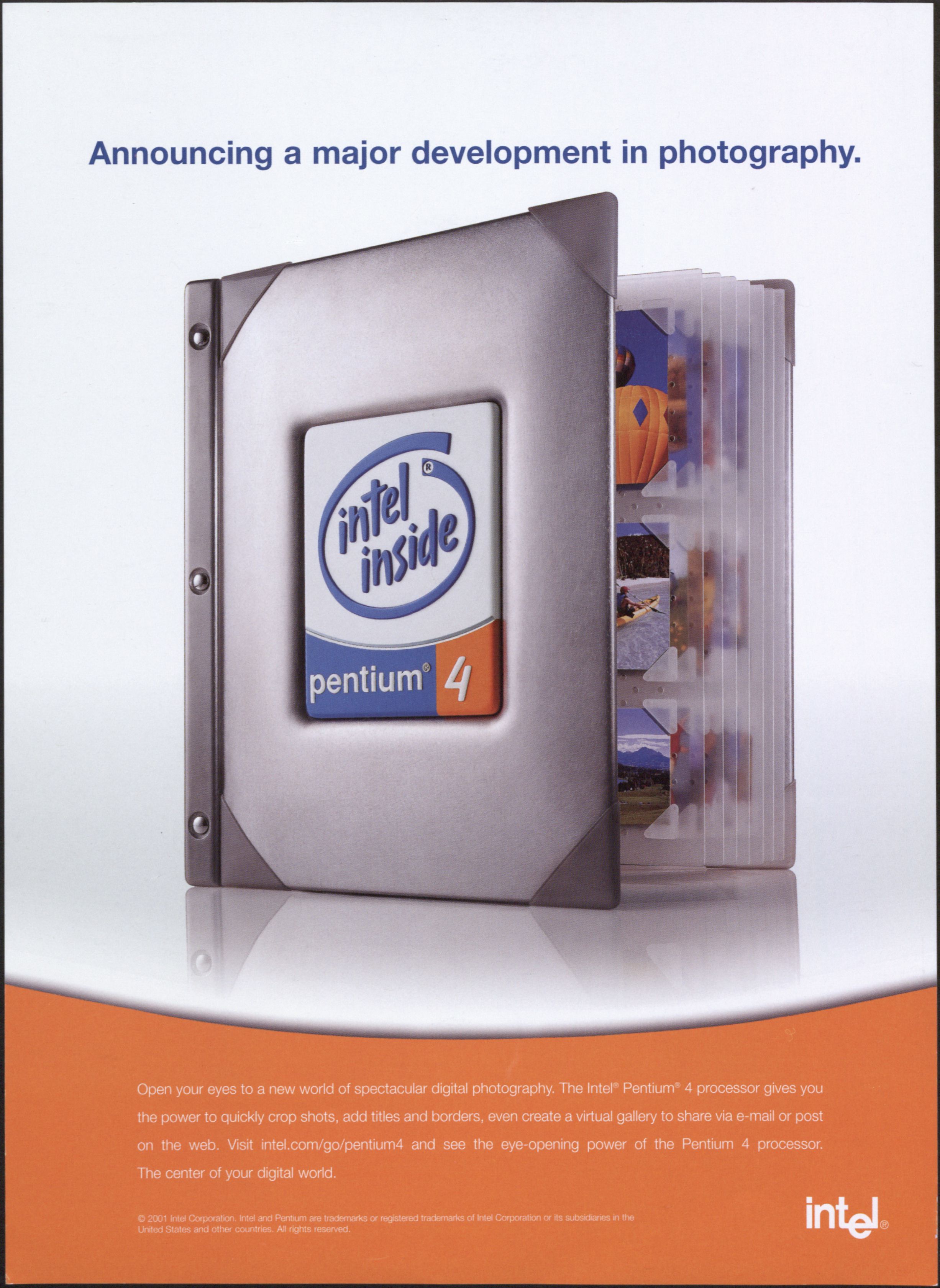 Though taken for granted today, the ability to store a digital photo album was liberating in 2001. 