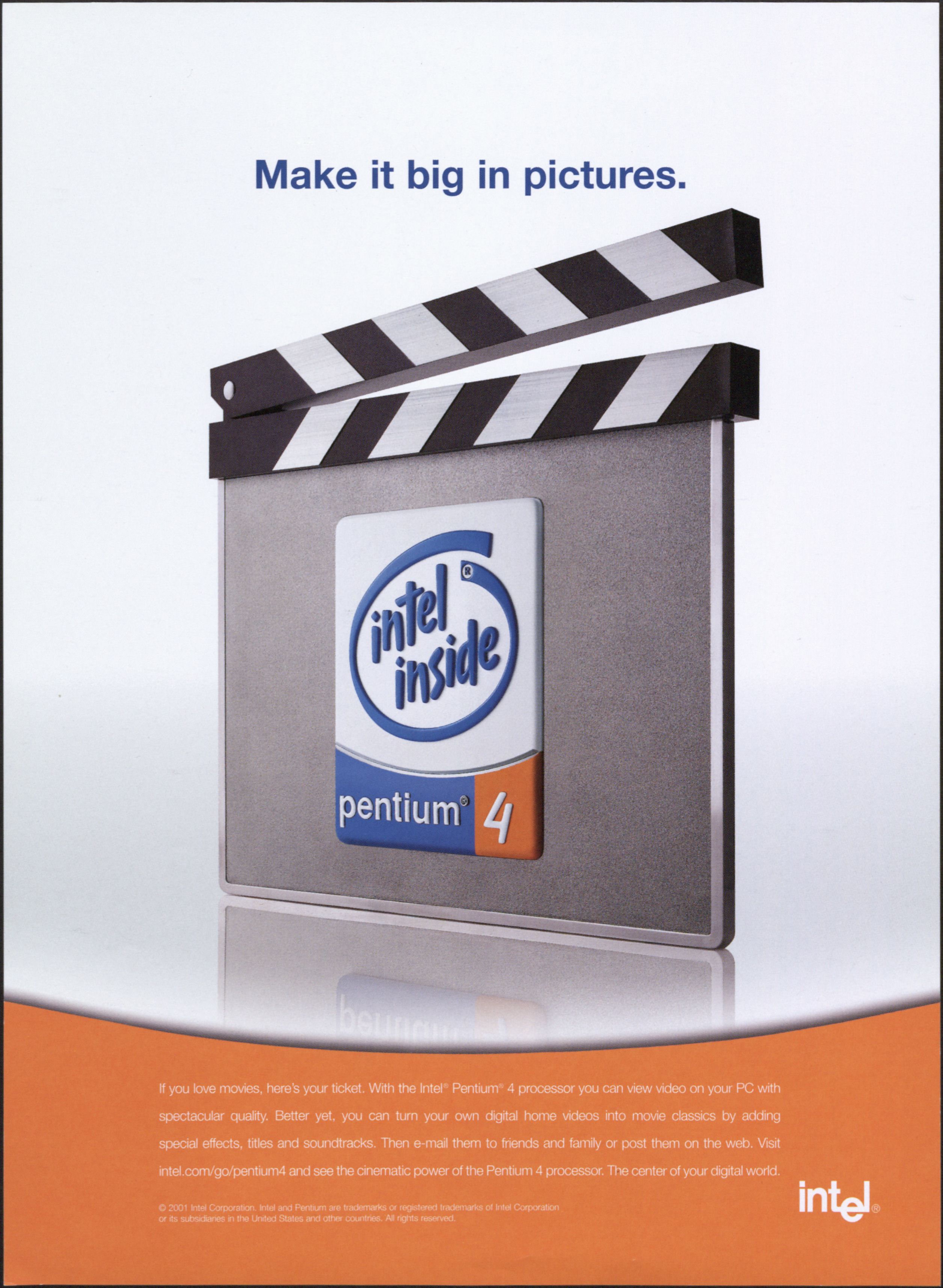 Advertising the Pentium 4