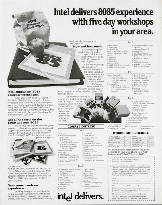Intel 1977 Explore Intel’s history- Intel (Still) Delivers