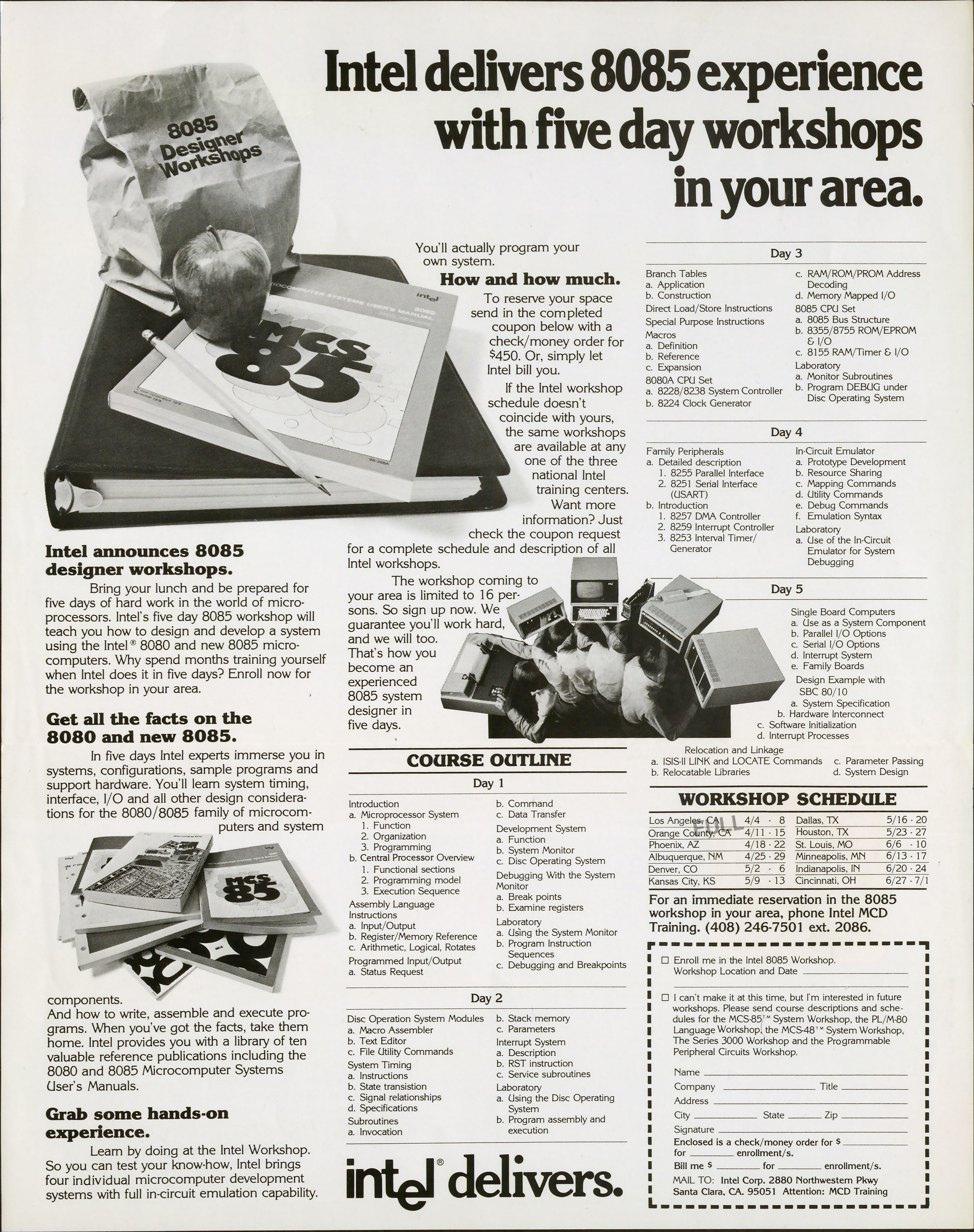As time went by, the meaning of "delivers" expanded to include the many ways the company supported its customers and its products, such as holding workshops to help engineers learn to implement its products. 
