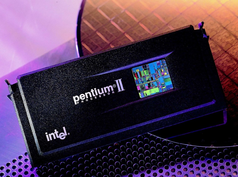 By the end of 1997, the Pentium II represented about 25% of Intel's microprocessor production.