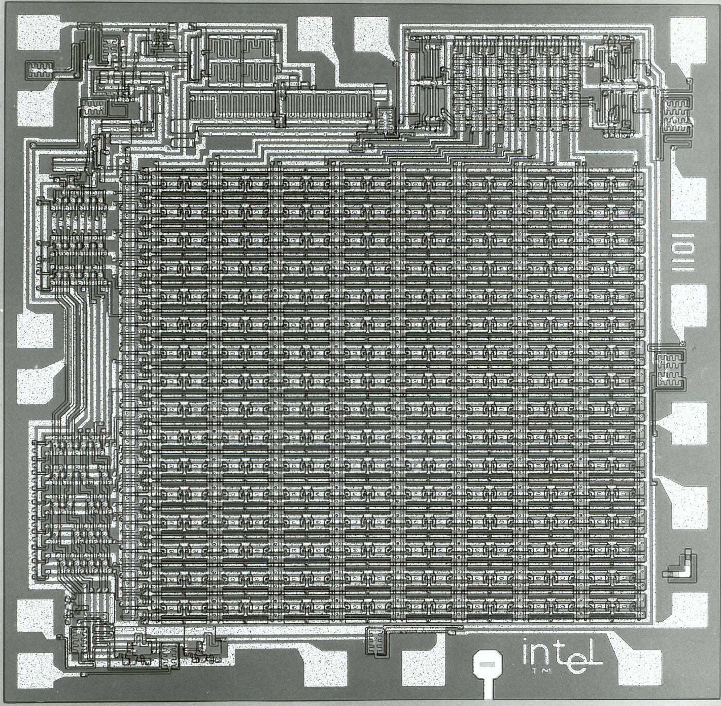 A die shot of the 1101 shows the intricate architecture powering the 1101. 