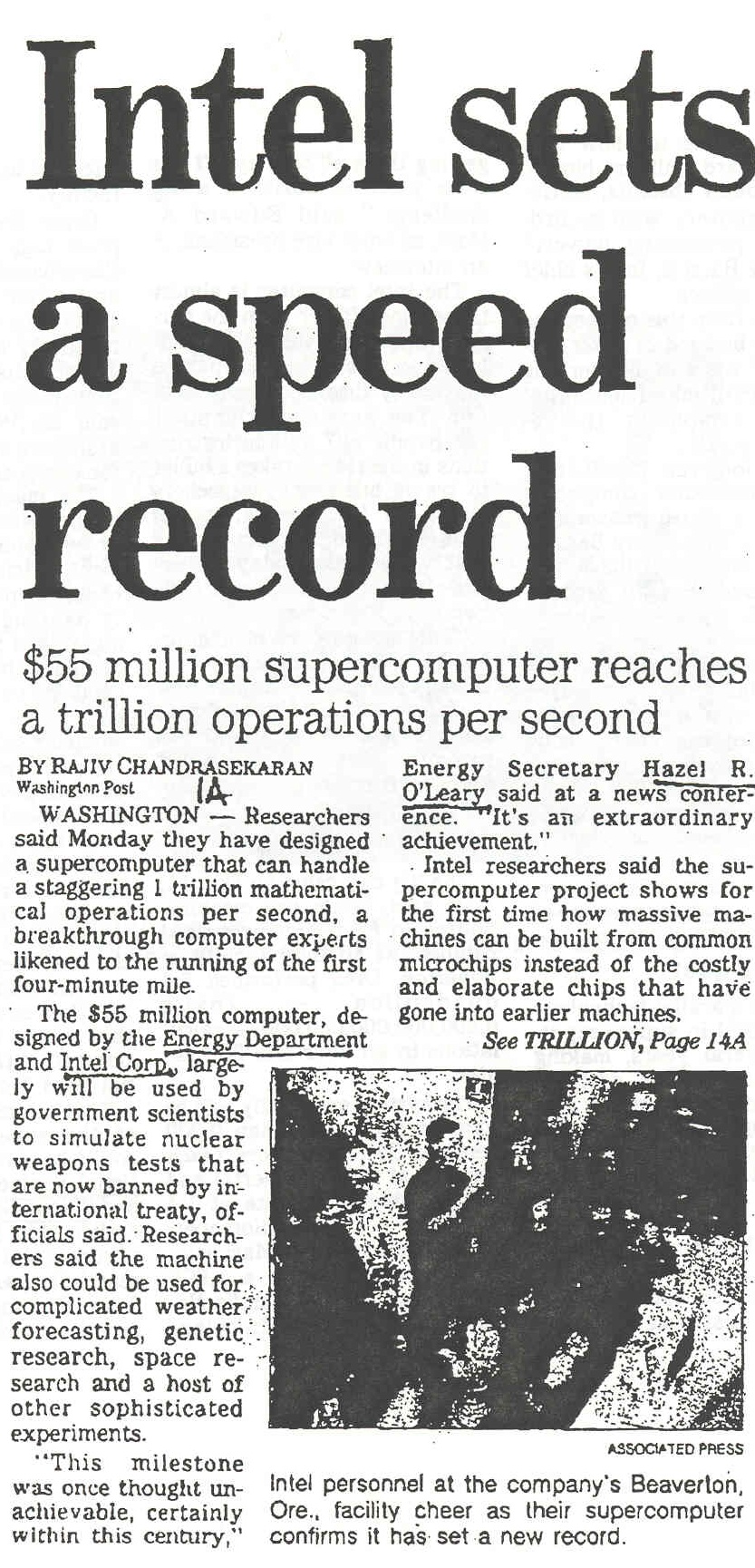 The Most Super Supercomputer