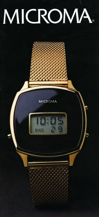 Though inexpensive and commonplace today, digital watches were high-tech luxuries in 1972, selling for about $200 (more than $1,200 in modern money).