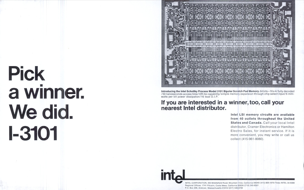 Explore Intel’s history- The First Logo