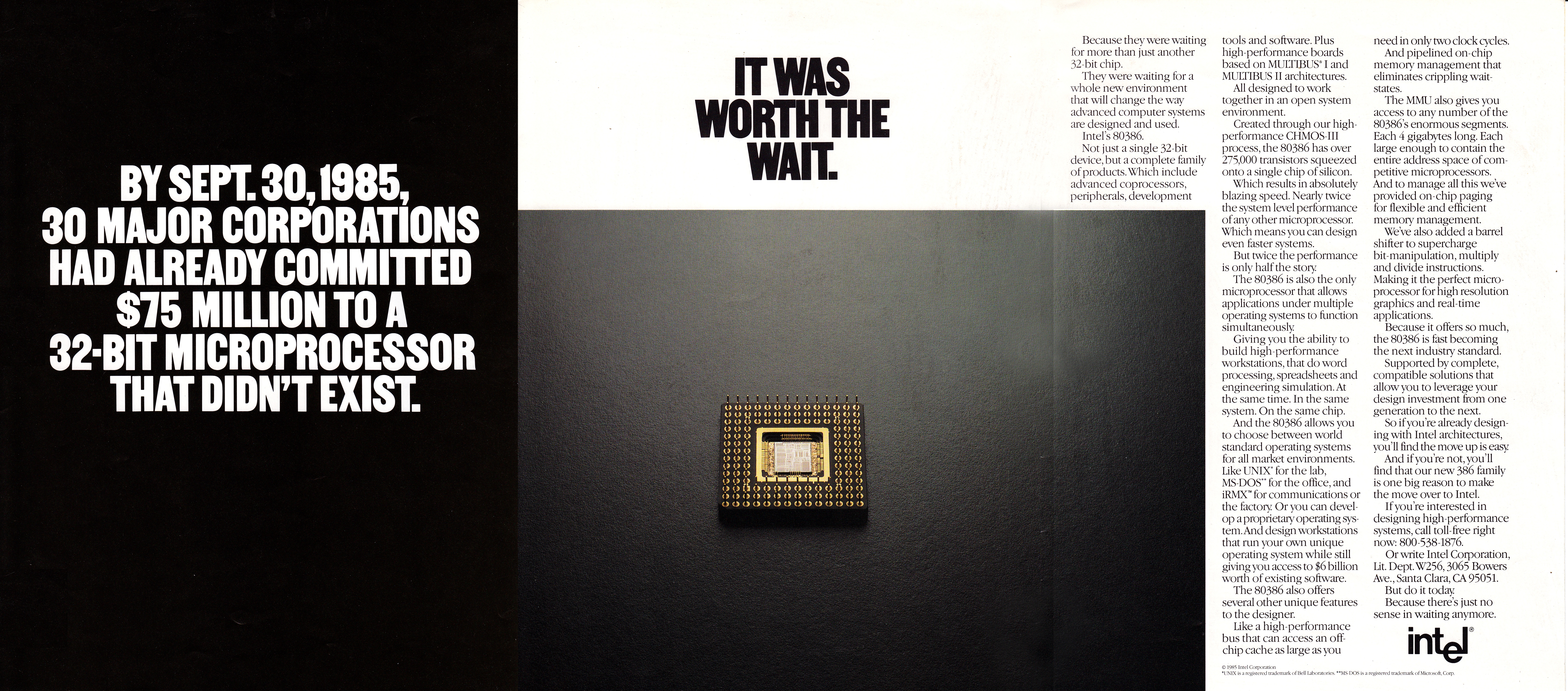 Intel had spent $100 million developing the 386 and its support systems and built up massive expectations among its customers. All the fanfare proved justified: In 1991, 386 sales alone accounted for about half of all Intel’s annual revenue.
