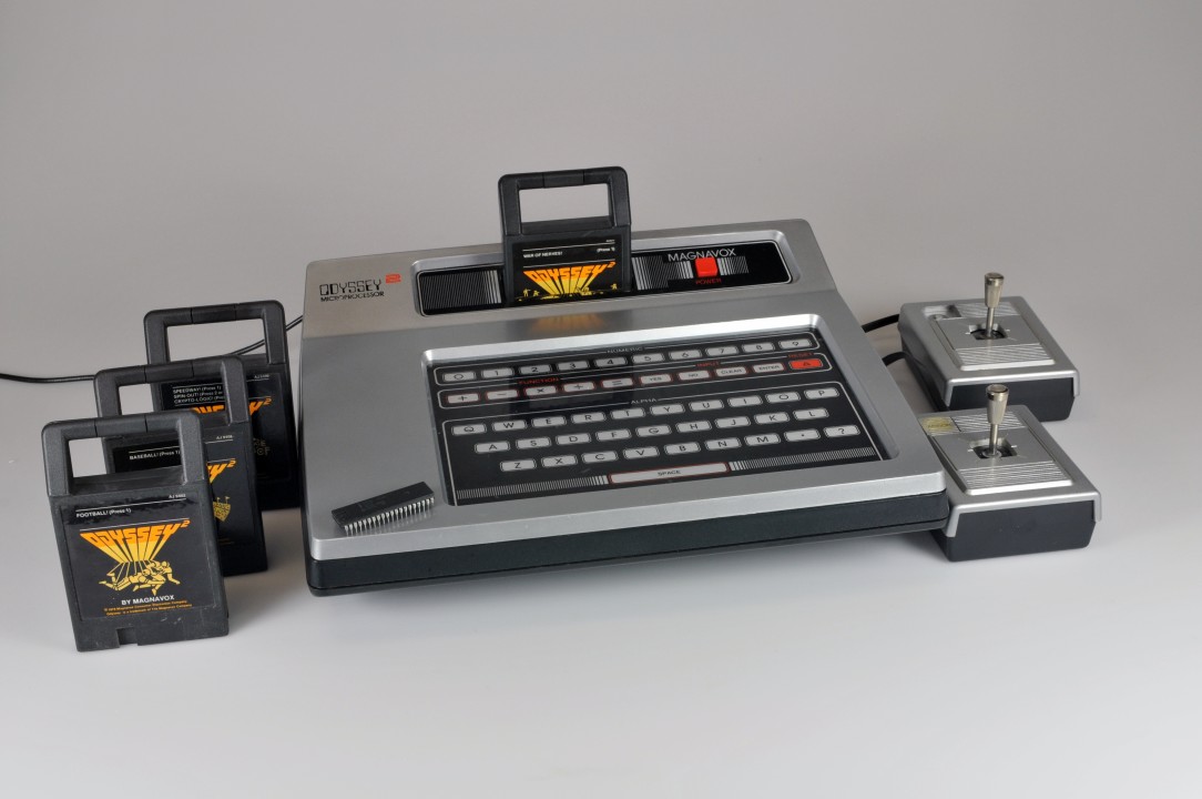 One device from the MCS-48 family, the 8048, found its way into a lot of commonplace devices: an early video game console (the Magnavox Odyssey II), an electronic backgammon board and even a blood pressure monitor. In 1984, the 8748 would be one of just seven Intel products deemed so important that the the Smithsonian displayed it in an exhibit on semiconductor technology at the National Museum of American History.