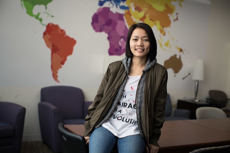 Sokha from Cambodia — one of the girls featured in the film — was later able to attend college, where she studied hospitality management. 