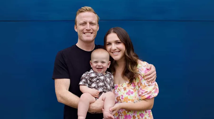 Hannah and Eric's family.
