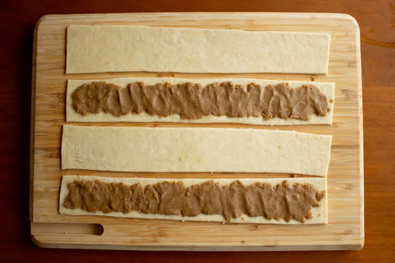 Sesame paste and ma ye'er dough