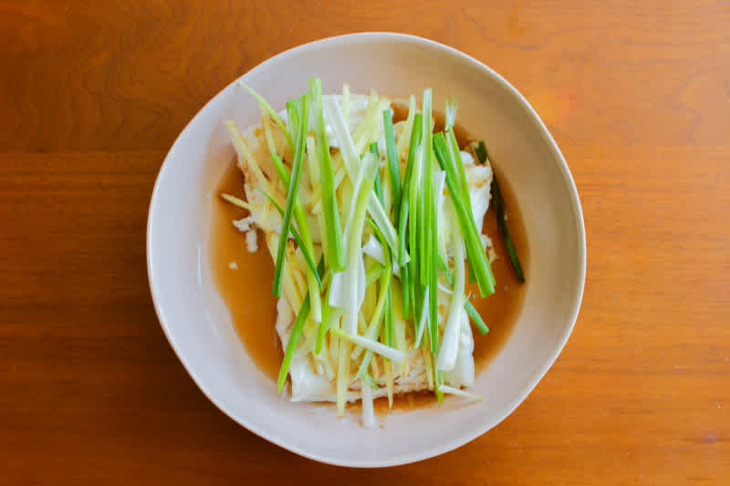 Steamed Cod