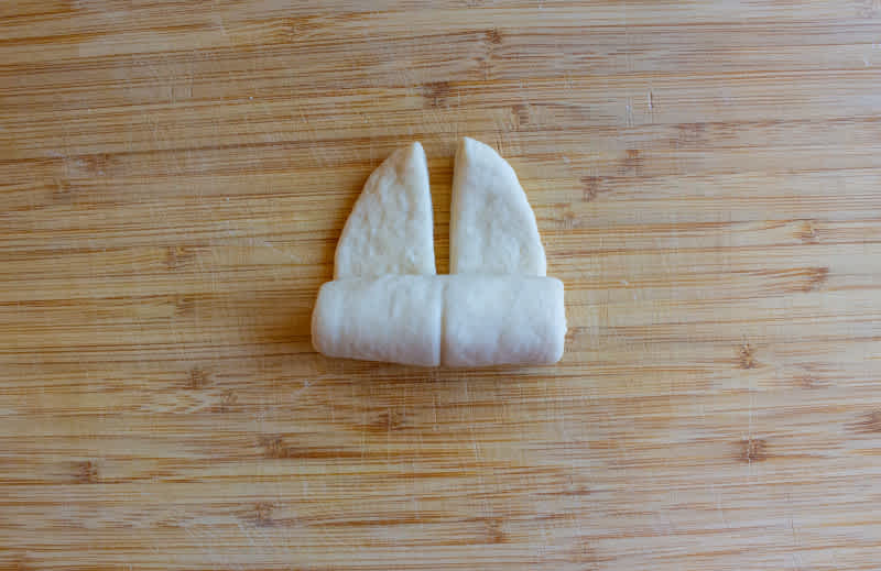 Rolled up bunny
