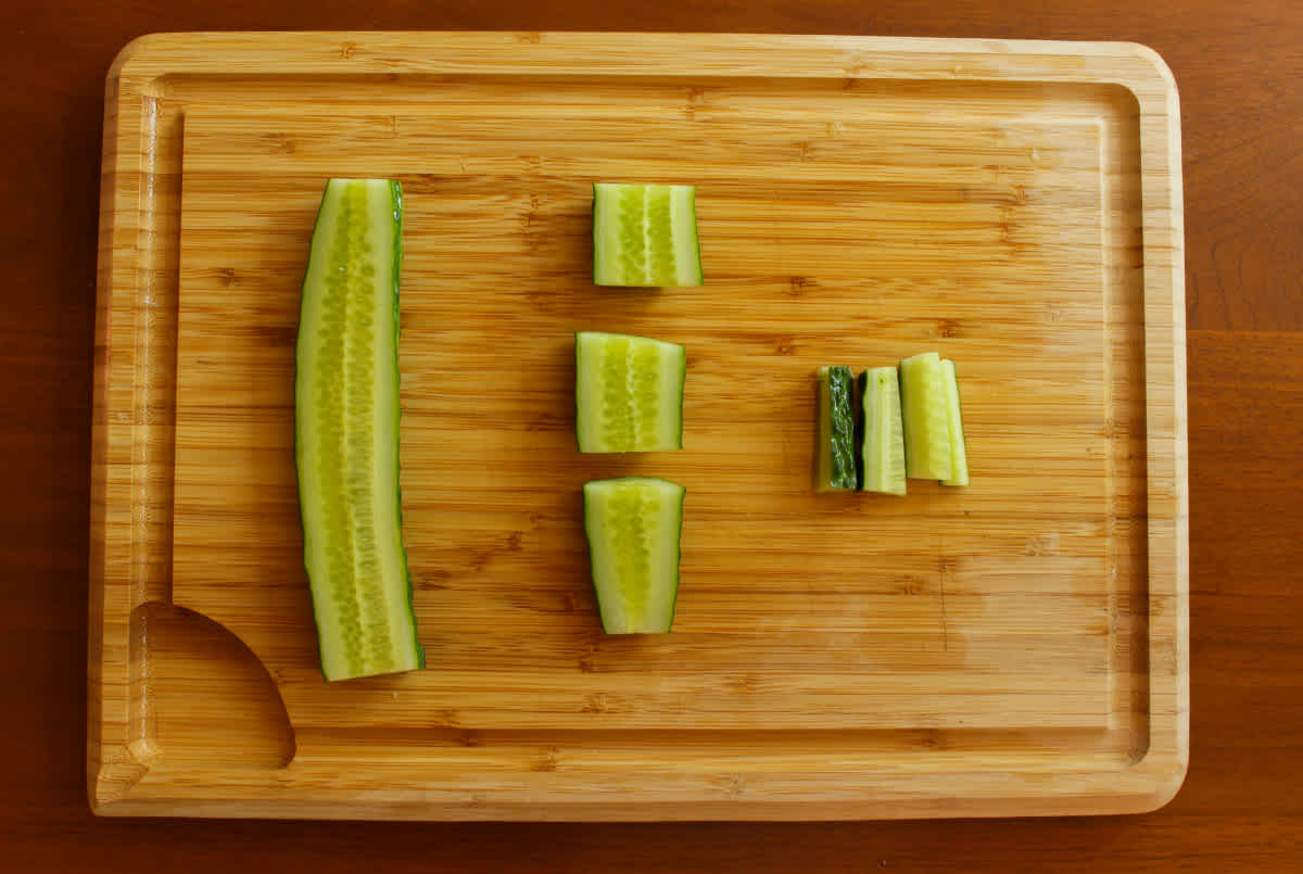 Sliced Cucumbers