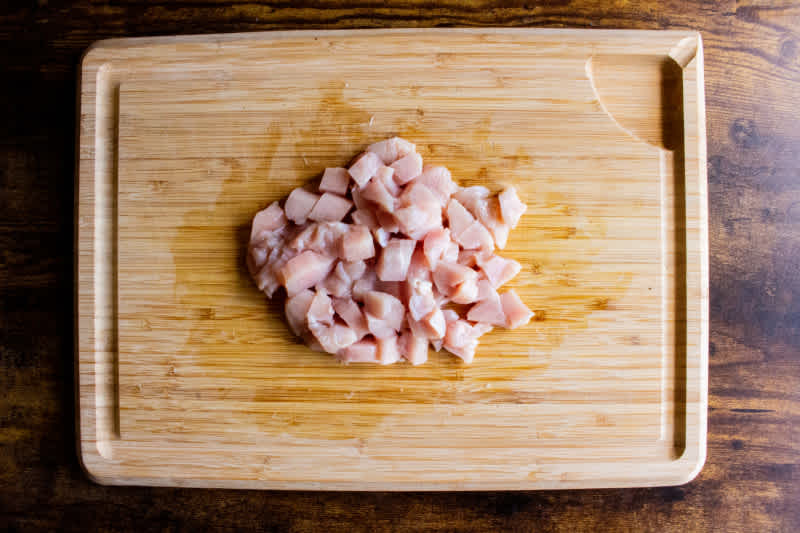 Diced Chicken Breast