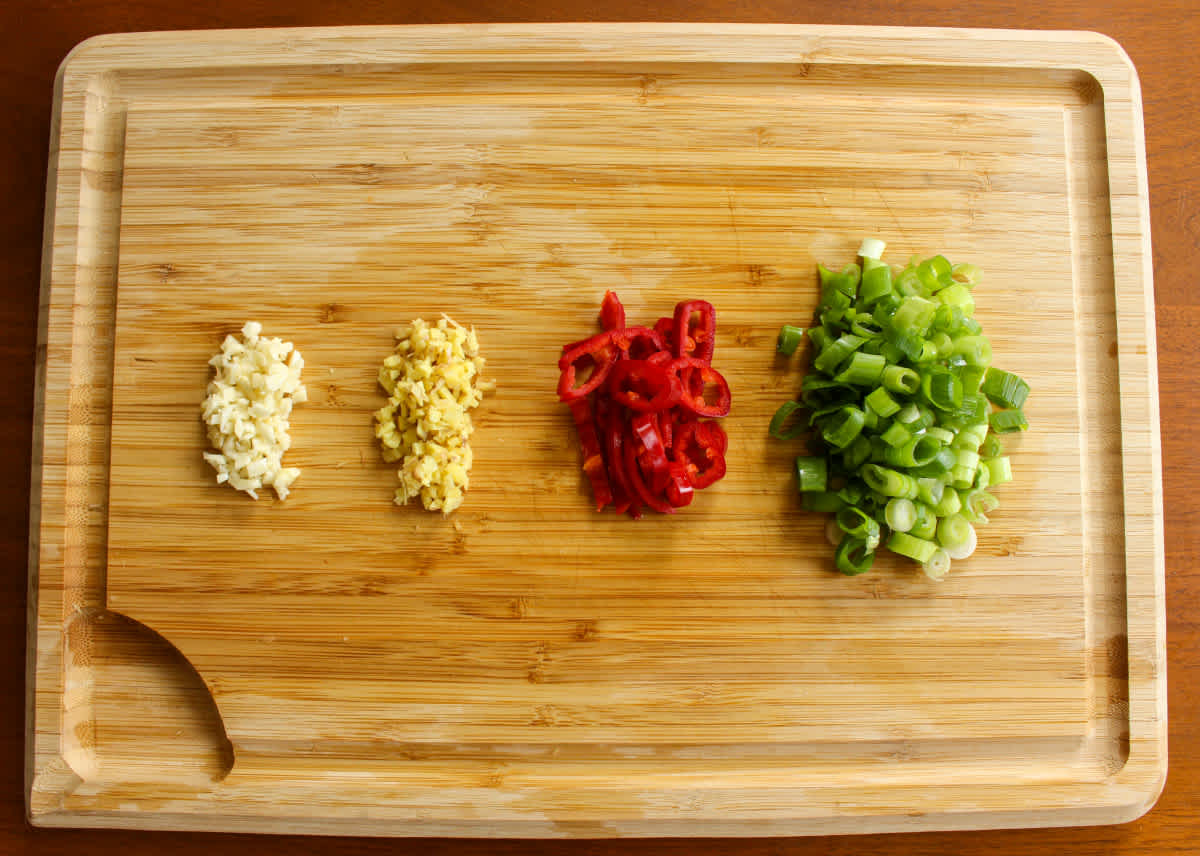 Stir Fried Green Bean Ingredients