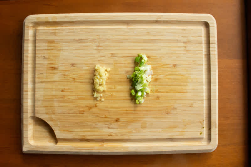Ginger and green onion