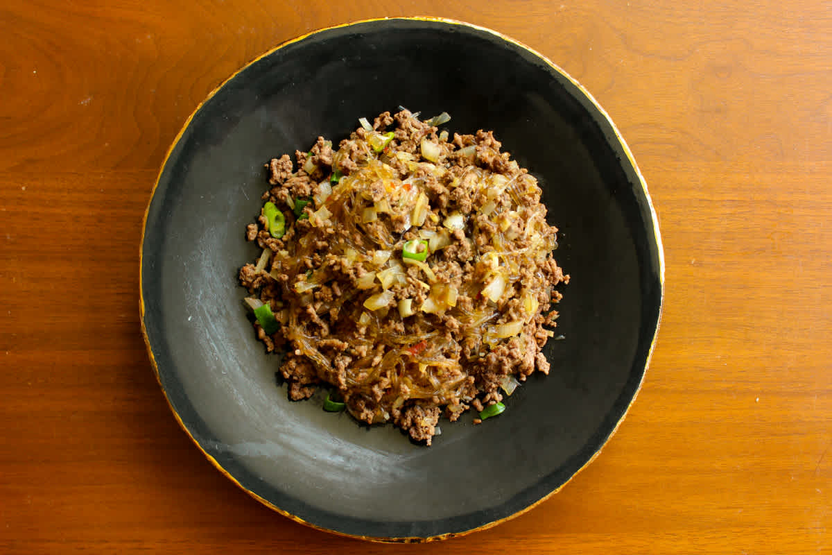 Glass Noodles and Pork