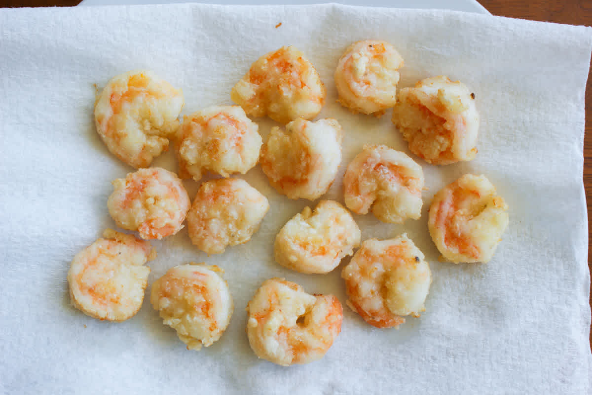 Twice Fried Shrimp