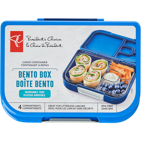PC President's Choice Bento Snack Box - Purple