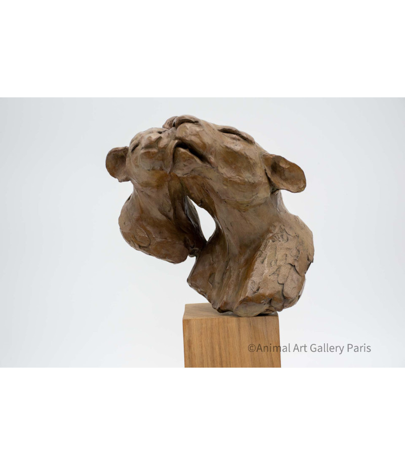 sculpture-bronze-felins-lions-barbouille-bodin