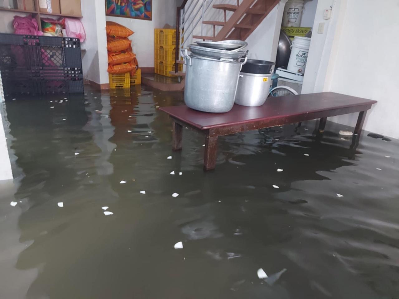 Flodding in Baseco Kitchen 3