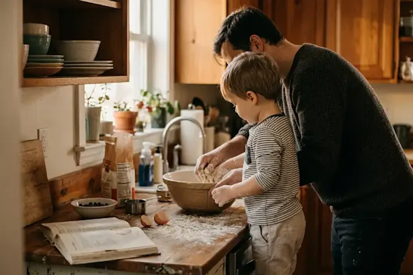 parent-child-quality-time-home