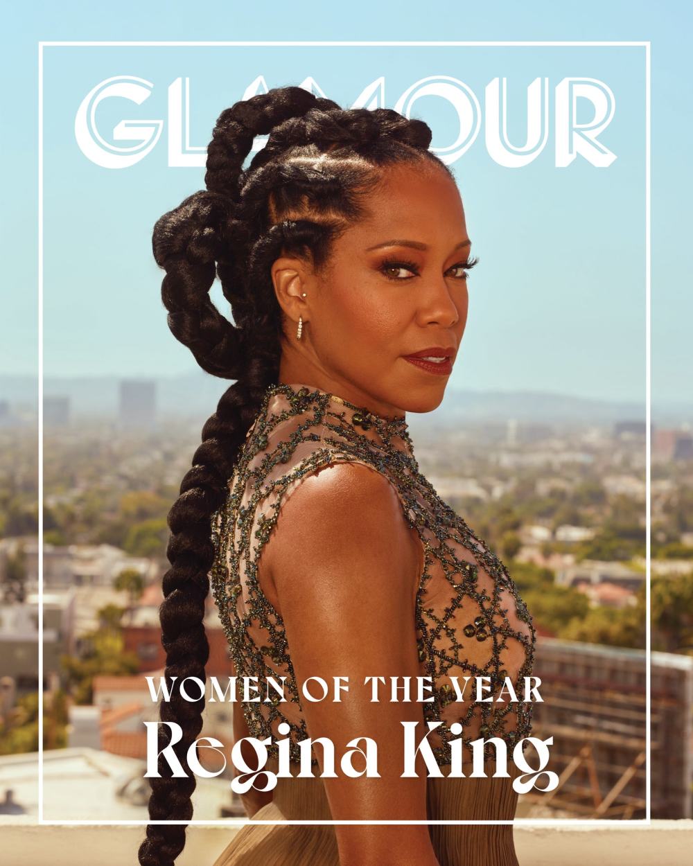 Regina King - WOTY Cover Glamour