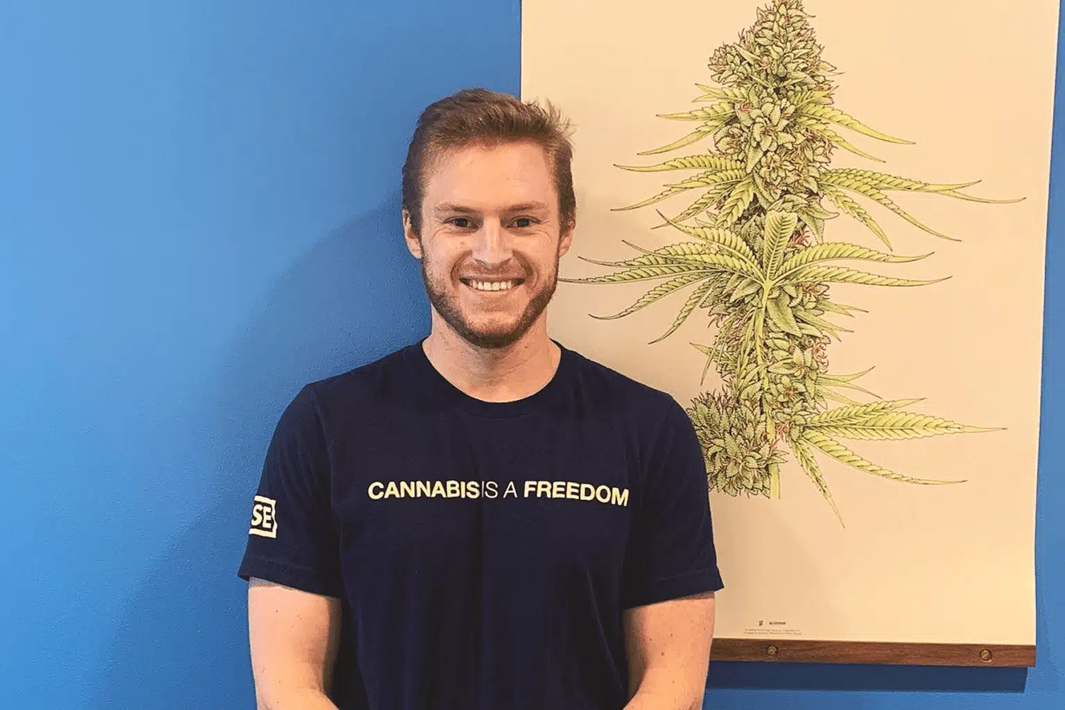 Silas Wonderling, PharmD, a pharmacist and general manager of the RISE Dispensary in Monroeville, Pennsylvania