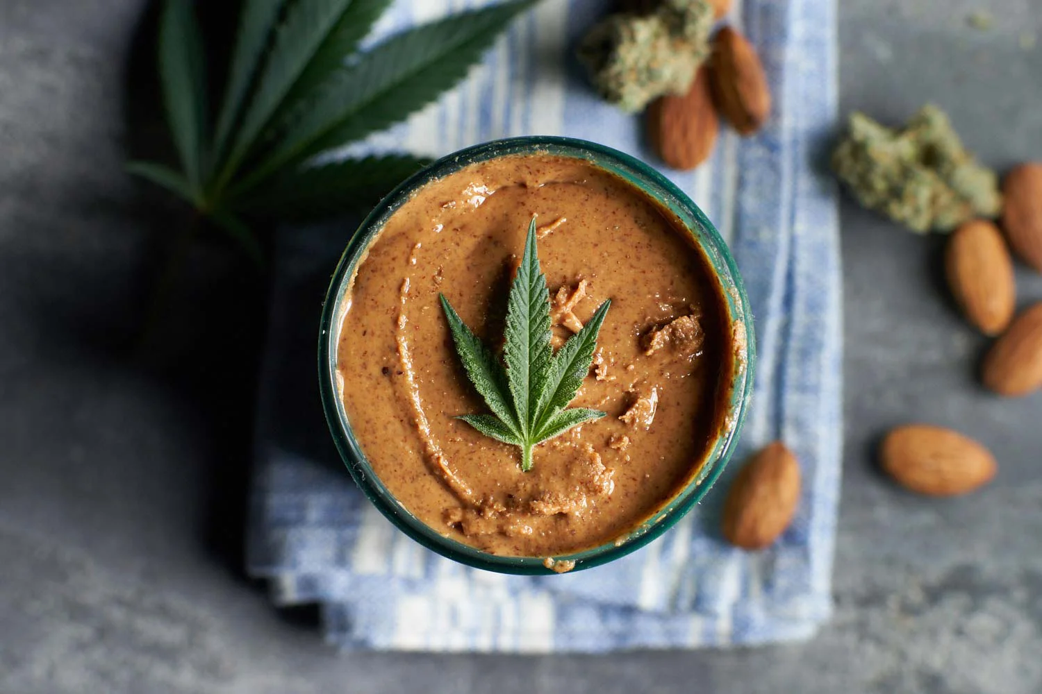 Cannabis-Infused Almond Butter Hero