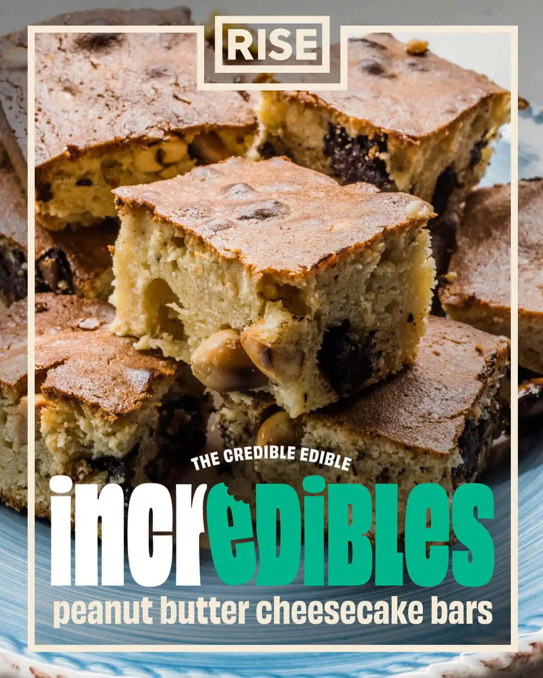 RISE Incredibles edibles Cheesecake recipe Hero