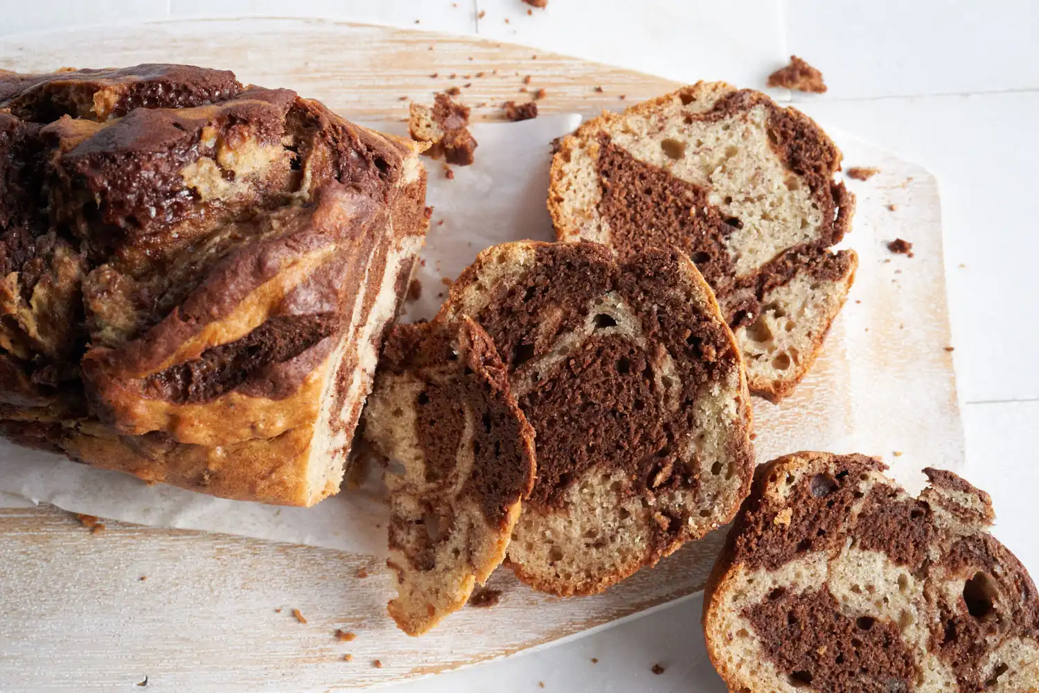 Choco-Canna Swirl Banana Bread Gallery-2