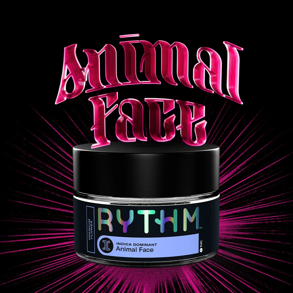 RYTHM-Flower-Indica-AnimalFace-Jar-3-5g-img1