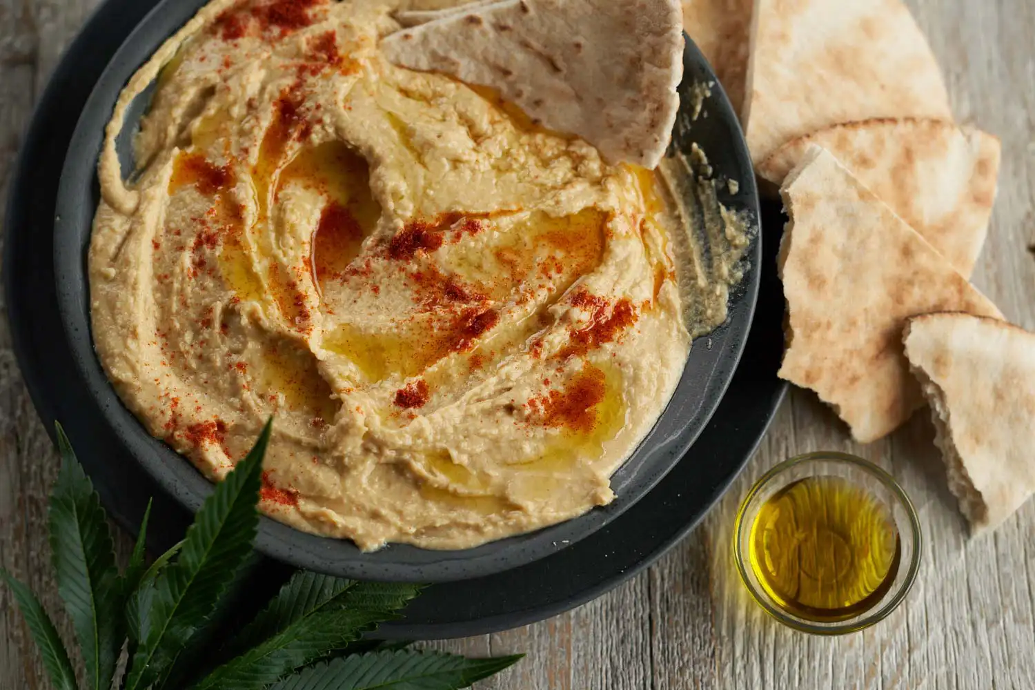 Higher Cannabis Hummus Hero