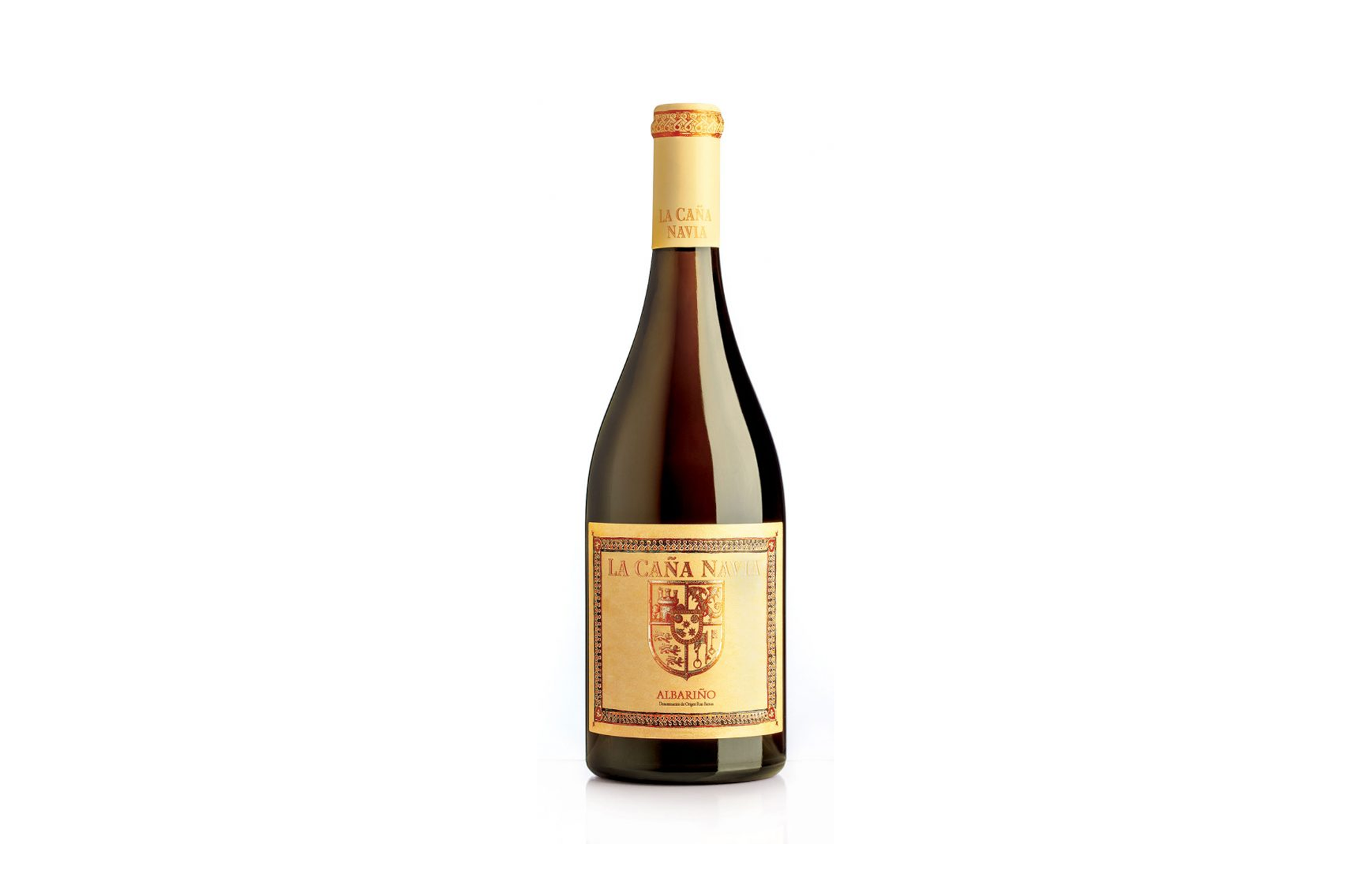 Bottle of La Caña Navia 2015 Albariño, Rías Baixas, Spain