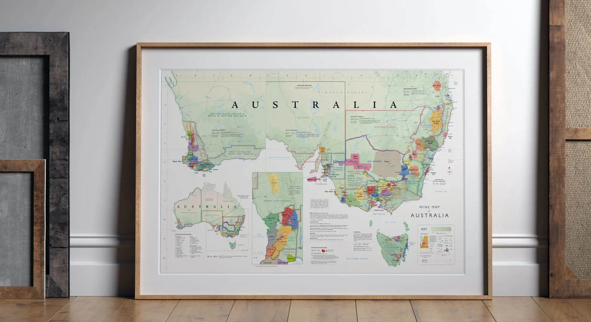 De Long is an independent publisher of the world's finest wine maps, charts, and tasting
notebooks.
