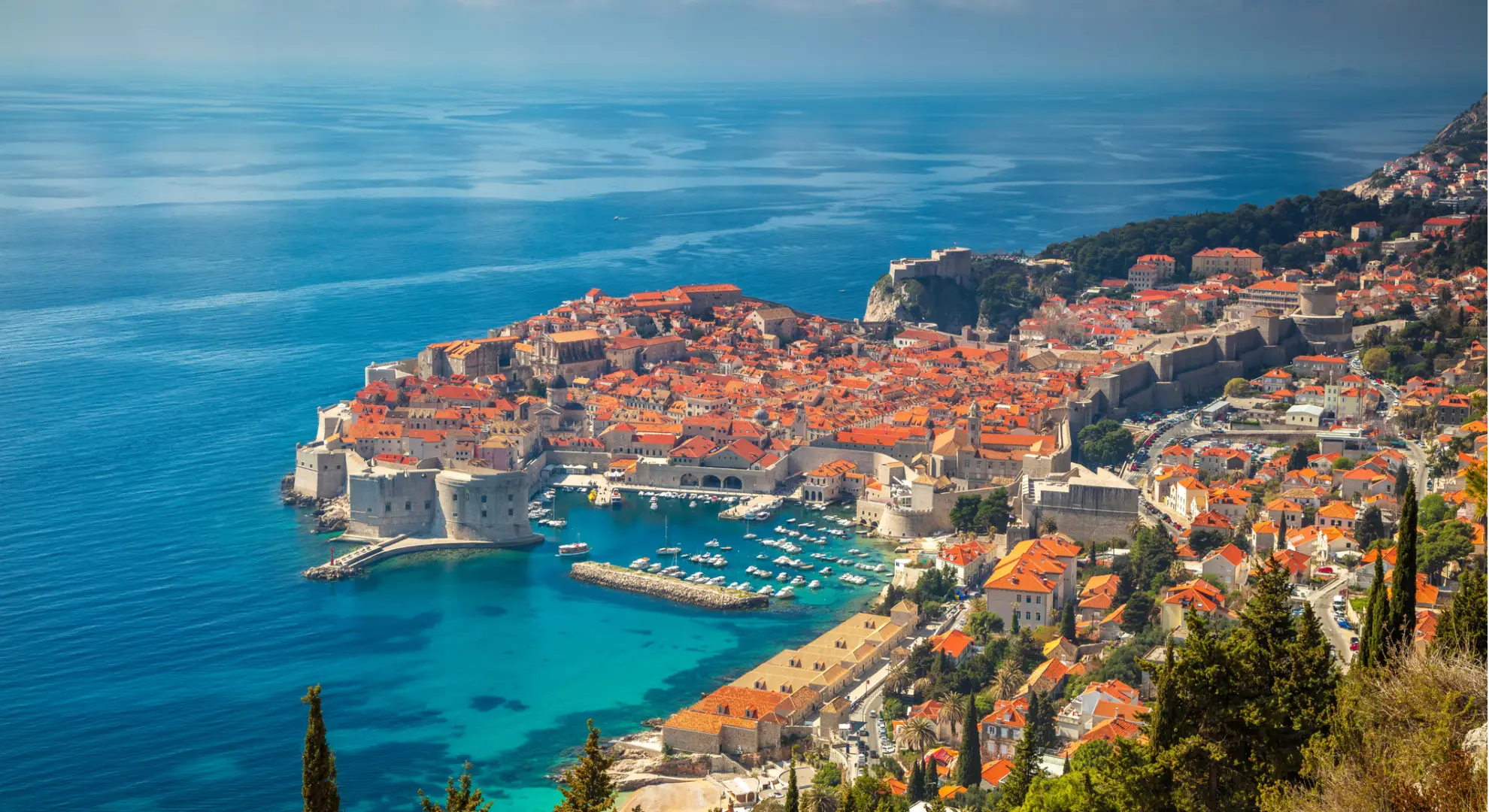 dubrovnik from the port BANNER