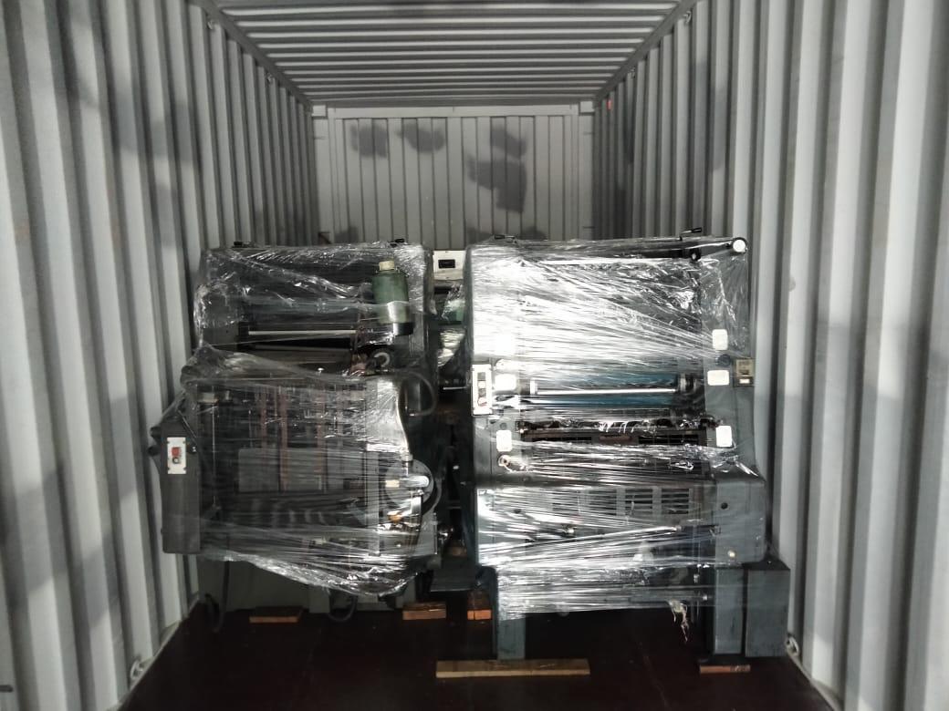 40β Container Fully Loaded from Malaysia π²πΎ with Heidelberg, Polar, Shanghai and other machinery. Arrival by 1st Week of July, 2026