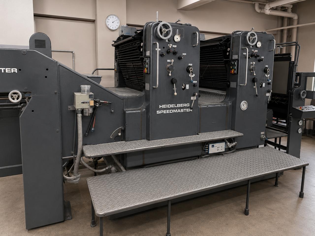 2 COLOUR OFFSET PRINTING PRESS